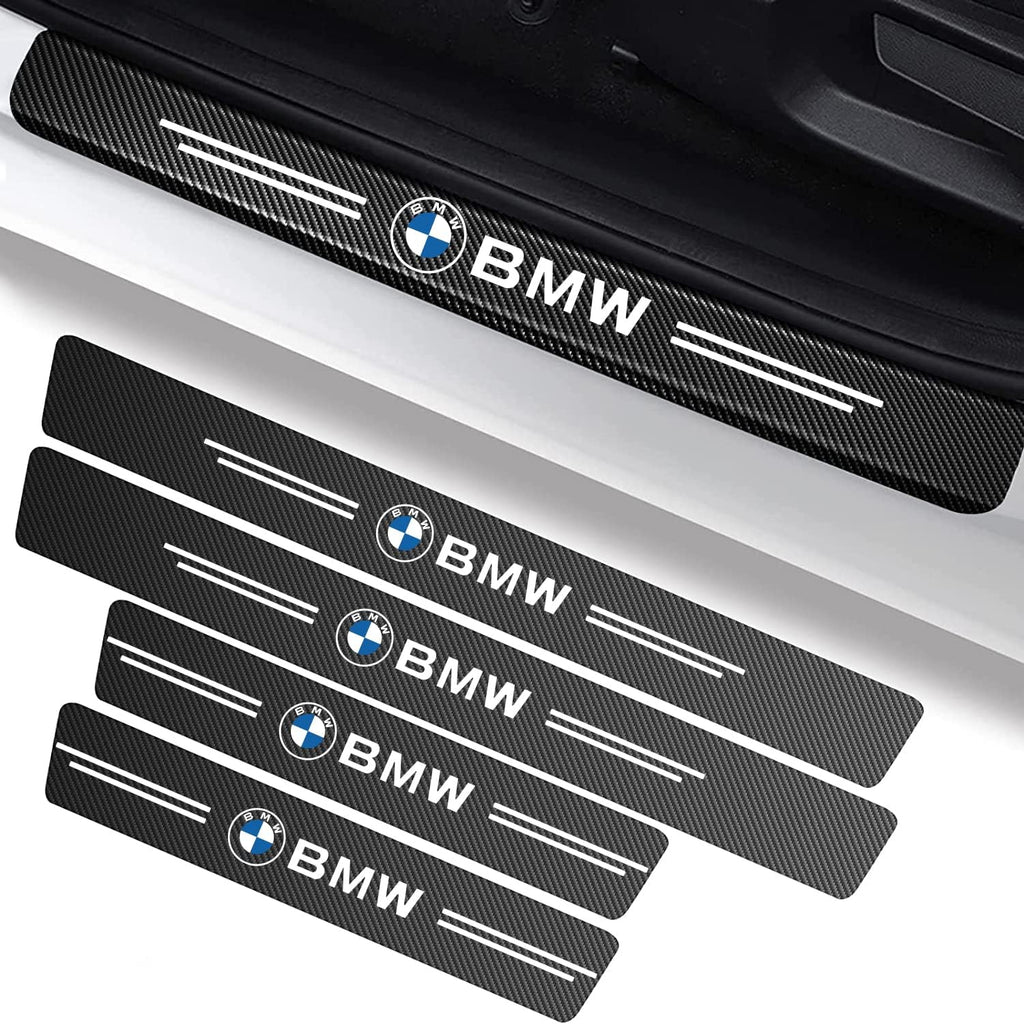 EmblazeR - Carbon Fiber Door Sill Protector 9Pcs