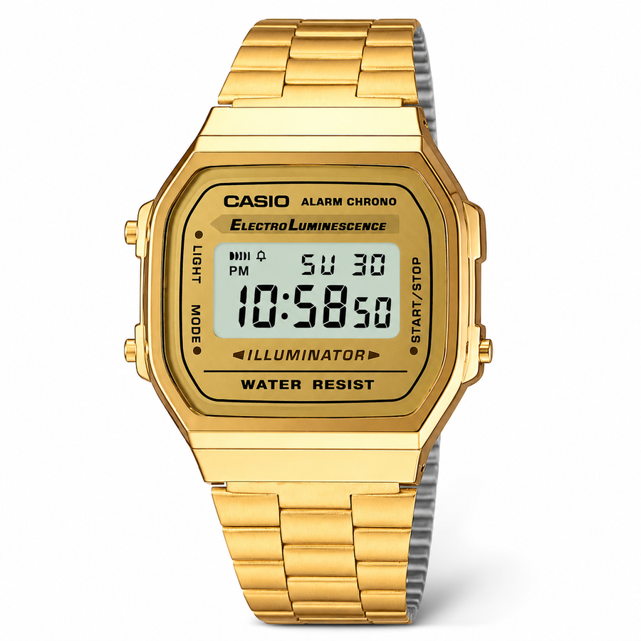 Casio Digital Gold Unisex Watch