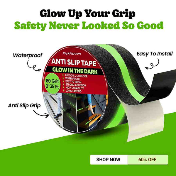 Anti Slip Tape for Stairs | Bathroom | Kitchen 🏠 ~  2 Inch x 35 Feet